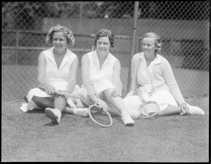 Prominent tennis players, Longwood courts