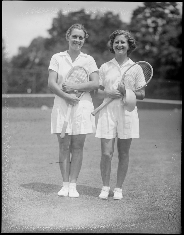 Prominent women tennis players, Longwood courts