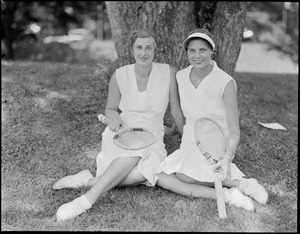 Charlotte Miller, left, and Mary Greef at Longwood Court