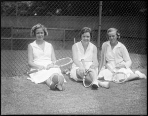 Prominent tennis players, Longwood courts