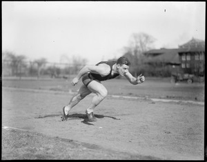 Al Miller in action, Harvard College