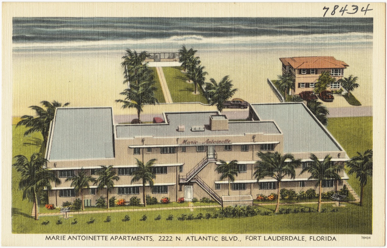 Marie Antoinette Apartments, 2222 N. Atlantic Blvd., Fort Lauderdale, Florida