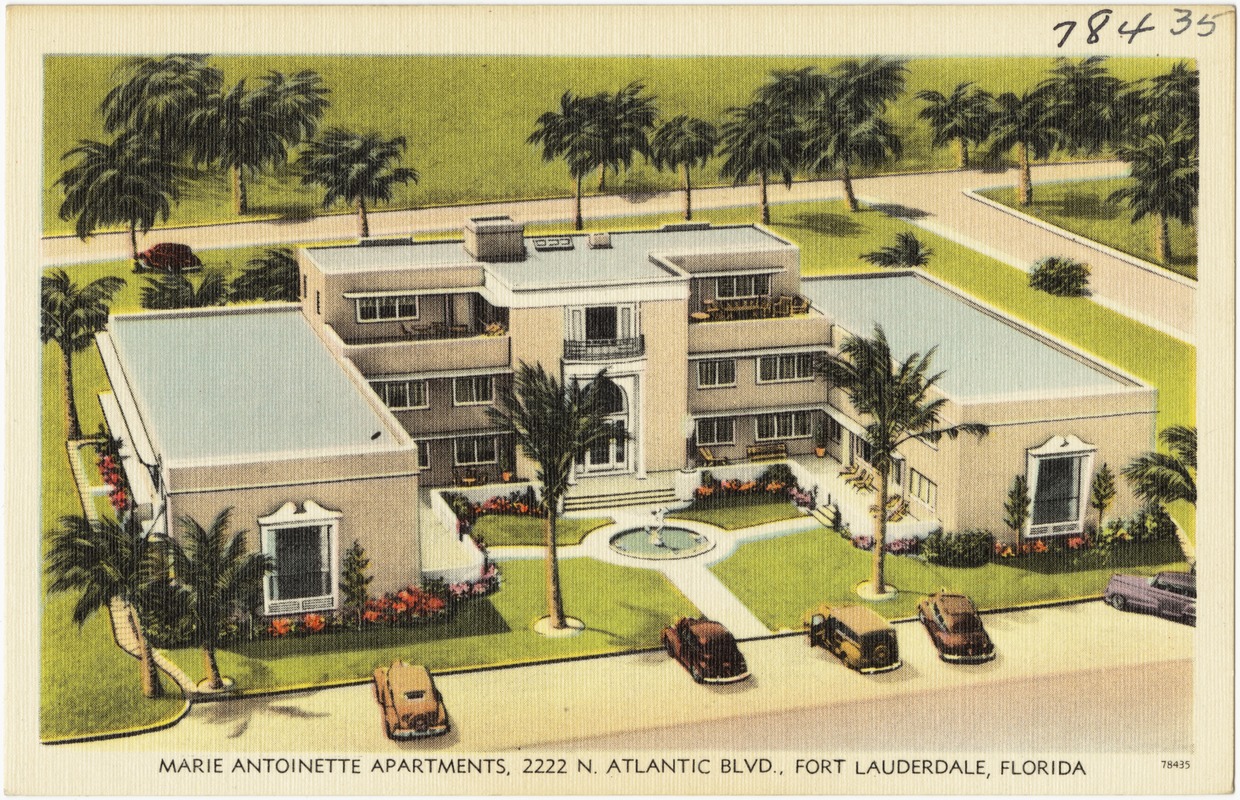 Marie Antoinette Apartments, 2222 N. Atlantic Blvd., Fort Lauderdale, Florida