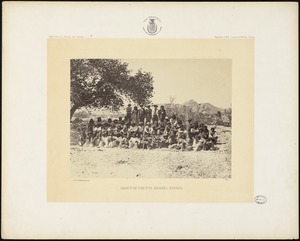 Group of Pah-ute Indians, Nevada