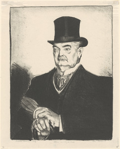 Man in a silk hat (man in a high hat)
