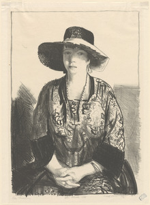 The black hat (Emma in a black hat)