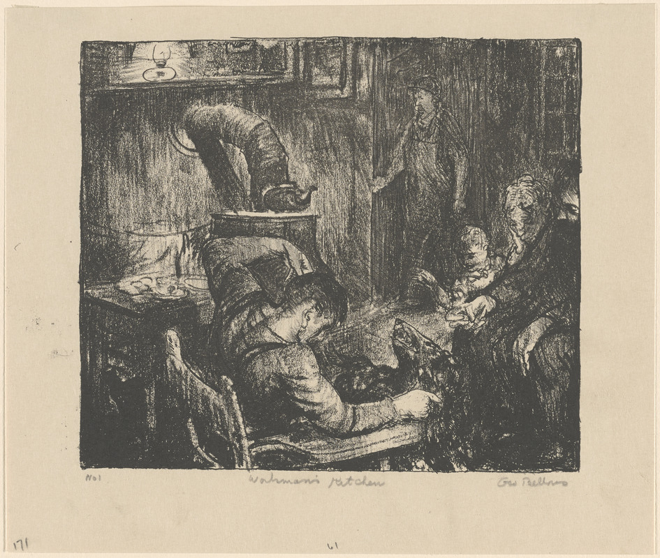 Workman's kitchen
