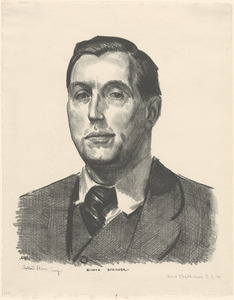 Portrait of Eugene Speicher, second stone