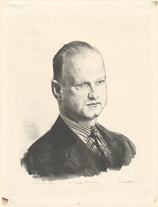 Study of B. P. (Portrait of Brock Pemberton, Esq.)