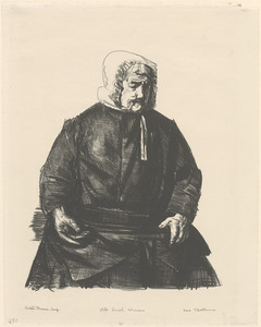 Old Irish woman