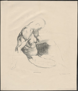 Male torso (study)