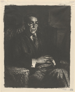 Speicher seated in a chair (Portrait of Eugene Speicher)