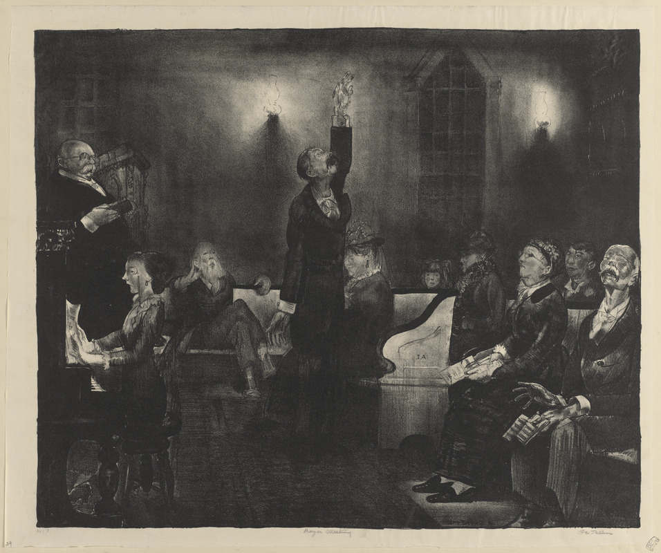 Prayer meeting, second stone