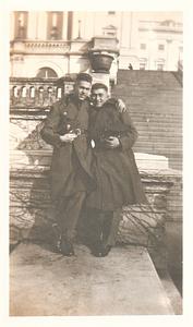 Unidentified Marines at U.S. Capitol, Washington, D.C.