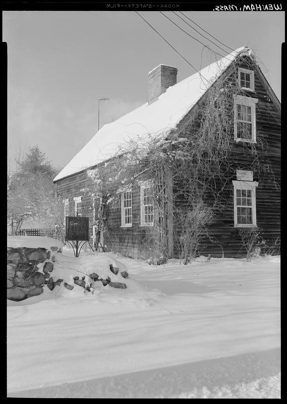 House in snow