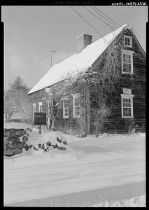 House in snow