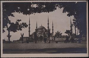 The Sultan Ahmed Mosque, also known as the Blue Mosque