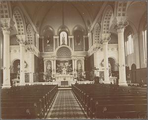 Boston, Massachusetts, Church of St. Cecilia, interior