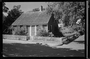 House that survived the great fire of 1883, Martha's Vineyard