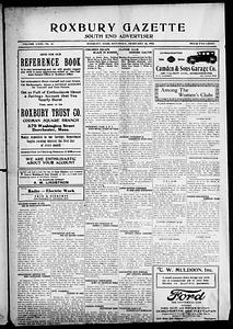 Roxbury Gazette and South End Advertiser, February 16, 1924