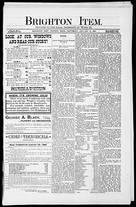 The Brighton Item, January 13, 1894