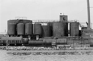 Storage tanks, Cabot Corp., Marginal Street