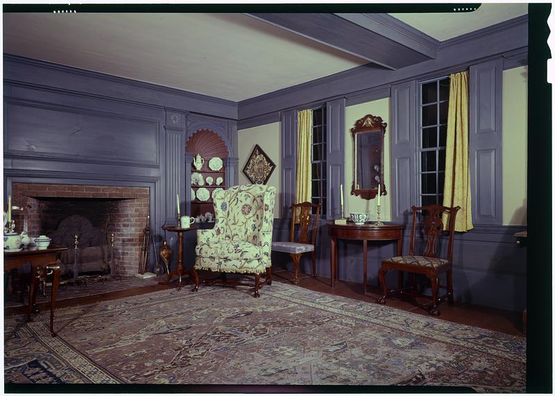 Ashley House interior, Deerfield - Digital Commonwealth