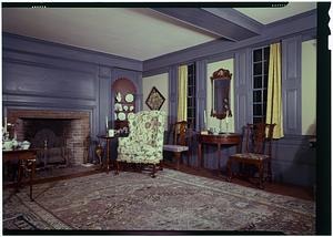 Ashley House interior, Deerfield