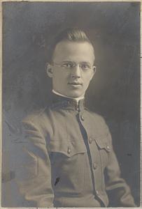 Portrait photograph of Mark Alphonsus Dutton in uniform