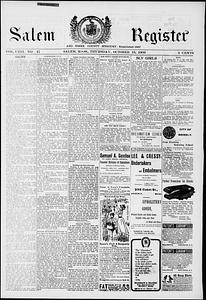 Salem Register and Essex County Mercury