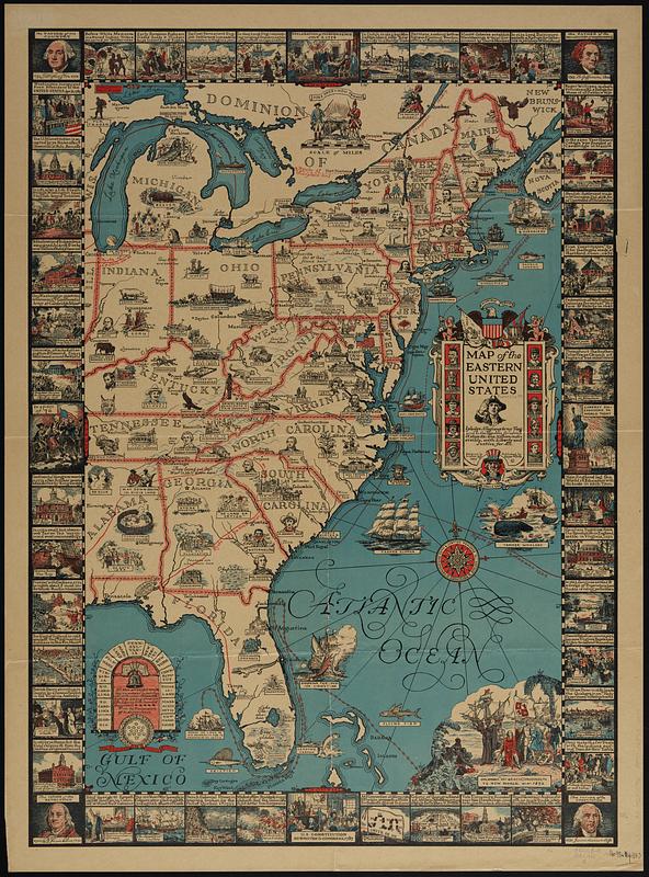 Map of the Eastern United States