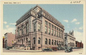 Music hall, Troy, N. Y.