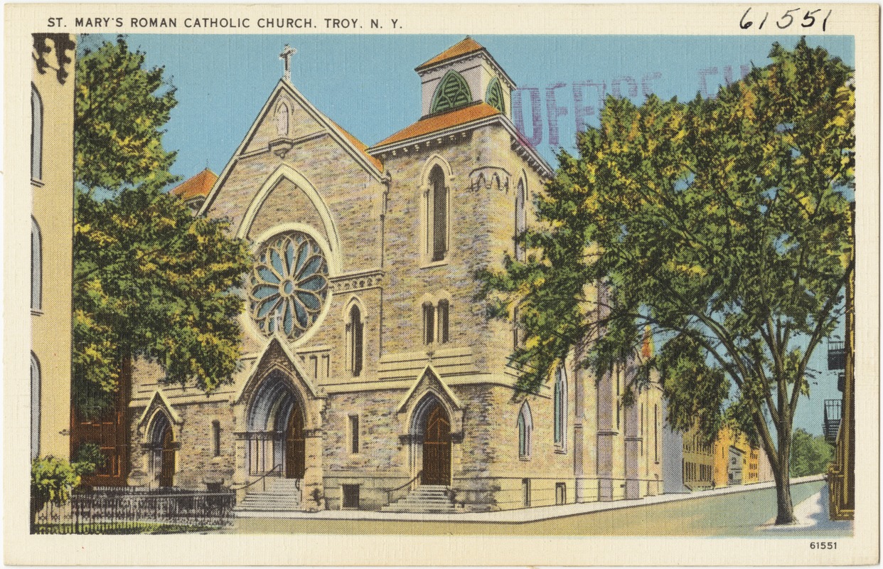 St. Mary's Roman Catholic Church, Troy, N. Y. Digital Commonwealth