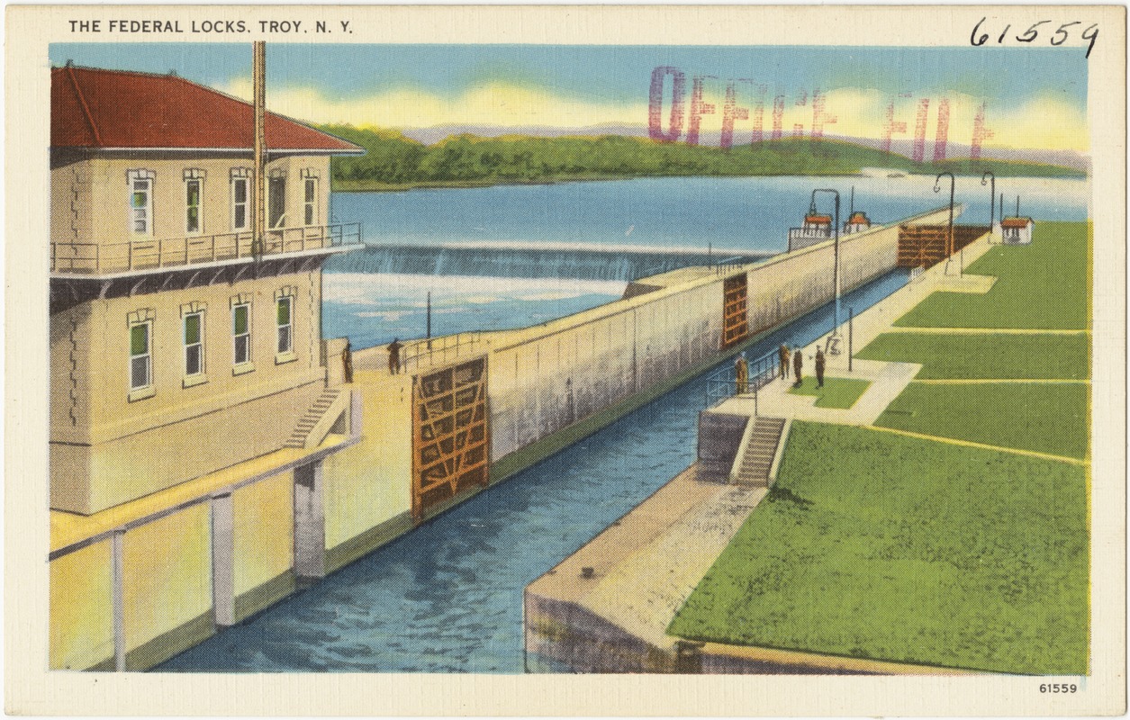 The federal locks, Troy, N. Y.