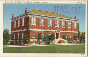 Gymnasium, Rensselaer Polytechnic Institute, Troy, N. Y.