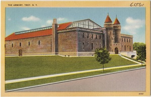 The armory, Troy, N. Y.
