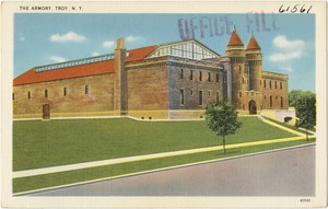 The armory, Troy, N. Y.
