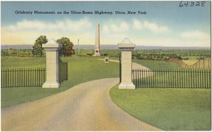 Oriskany Monument, on the Utica-Rome highway, Utica, New York
