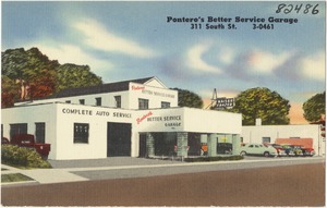 Pontero's Better Service Garage, 311 South St., 3-0461