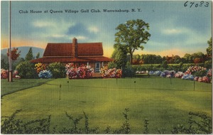 Club house at Queen Village Golf Club, Warrensburg, N. Y.