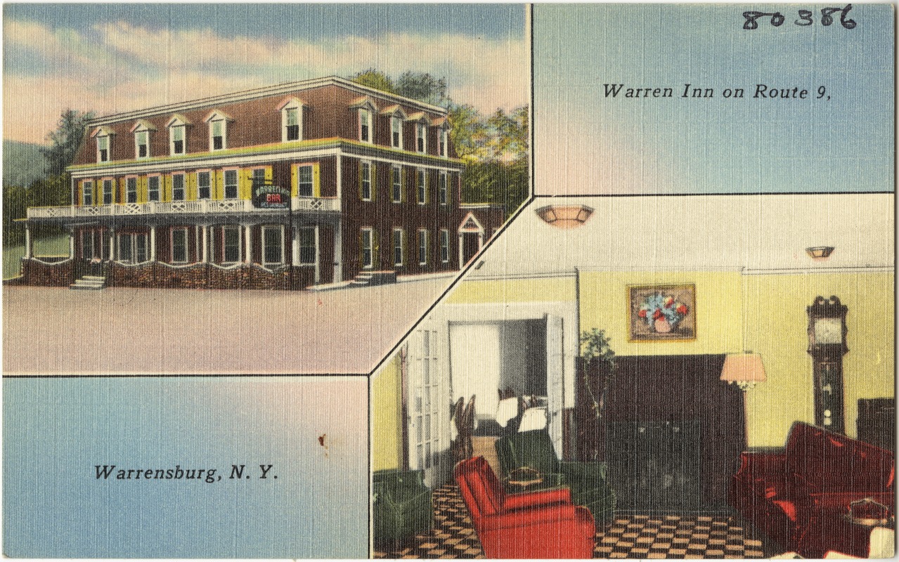 Warren Inn on Route 9, Warrensburg, N. Y.