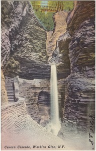 Cavern cascade, Watkins Glen, N. Y.