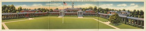 Burke Foundation, panorama from central court, White Plains, N. Y.