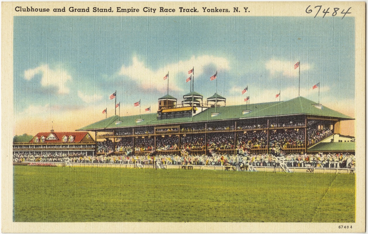 Clubhouse and grand stand, Empire City Race Track, Yonkers, N. Y.
