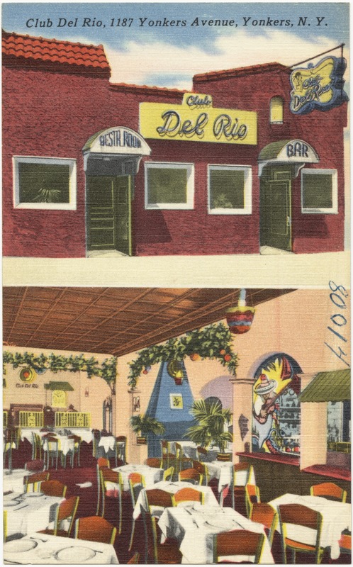 Club Del Rio, 1187 Yonkers Avenue, Yonkers, N. Y.