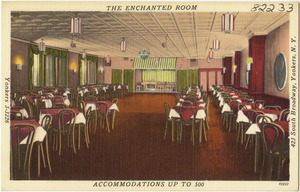 The Enchanted Room, accommodations up to 500, 423 South Broadway, Yonkers, N. Y.