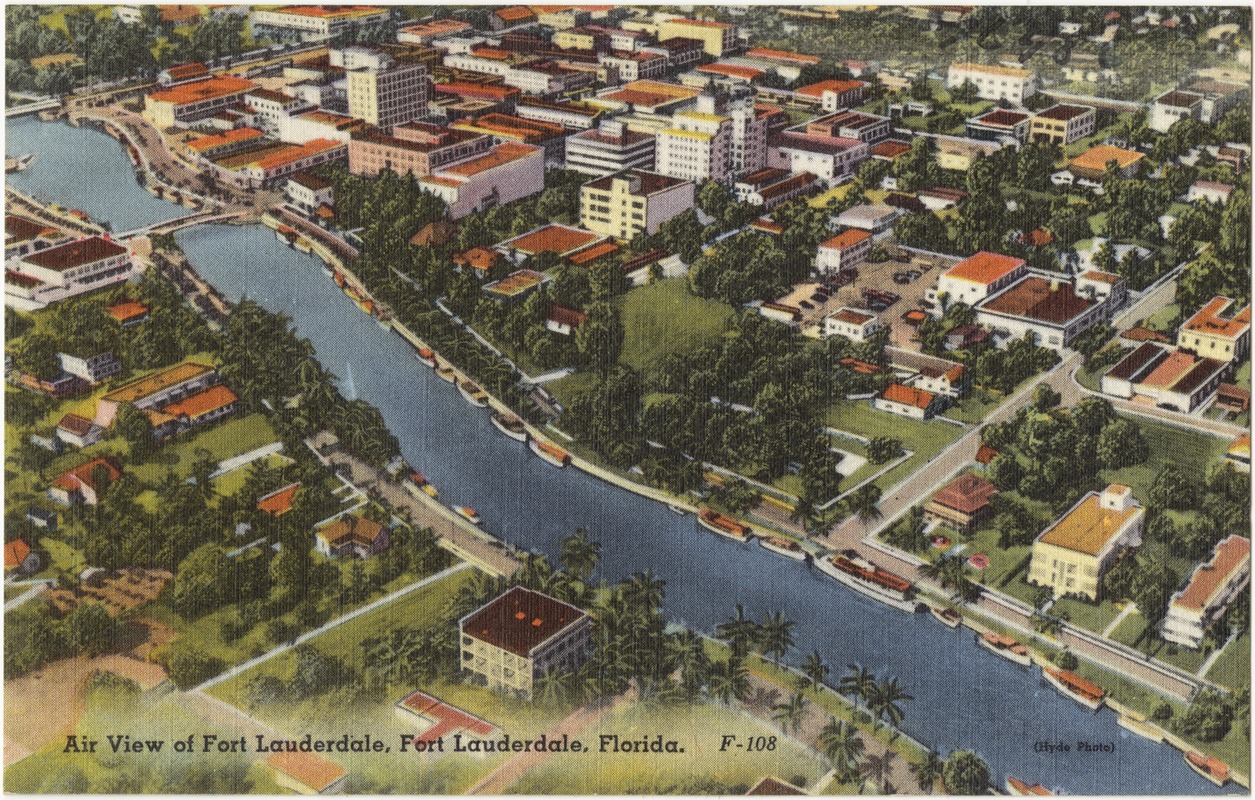 Air view of Fort Lauderdale, Fort Lauderdale, Florida