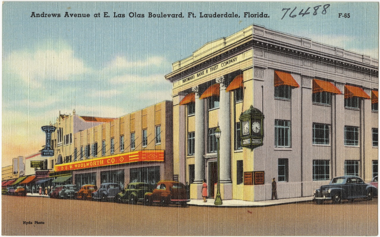 Andrews Avenue at E. Las Olas Boulevard, Ft. Lauderdale, Florida