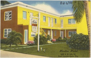 Morton Motel, 608 S. E. 6th St., Fort Lauderdale, Fla