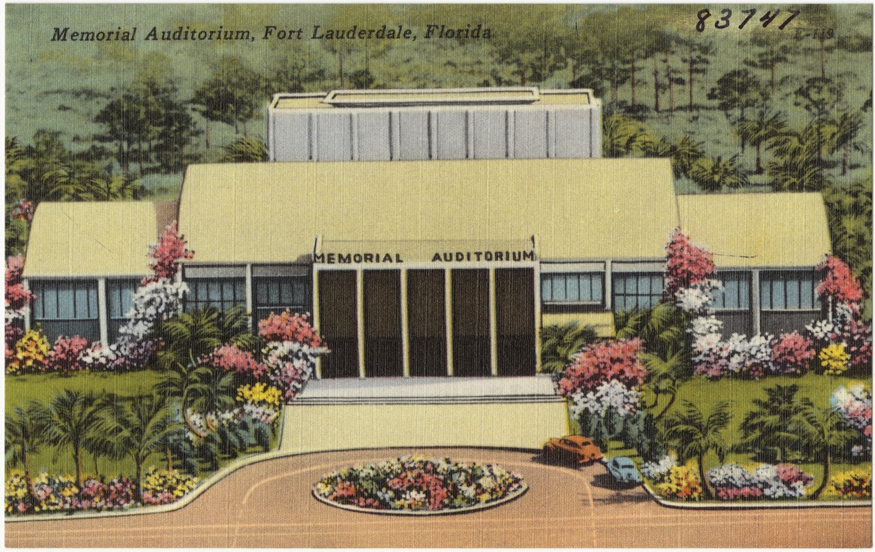 Memorial Auditorium, Fort Lauderdale, Florida